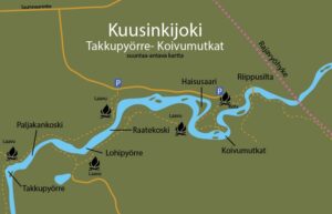 Perhokalastajan Kuusinkijoki riippusillalle - Perhokalastajan info