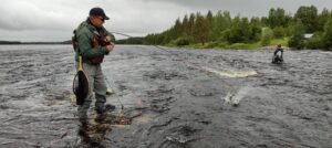 Nymfikalastuksen lopputulosta